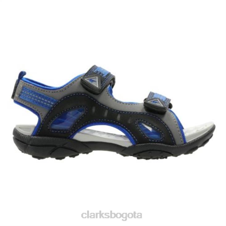 Clarks 0DX8L4850 clarks solar flash 3 fst g fit azul unisexo azul