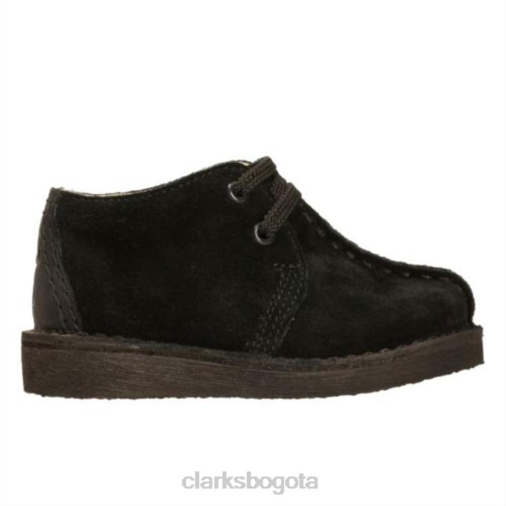 Clarks 0DX8L4992 clarks desert trek fst g fit ante negro unisexo ante negro