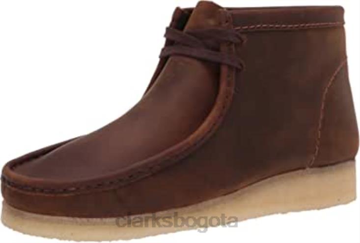 Clarks 0DX8L1081 Botas chukka clarks beeswax wallabee para hombre hombres cera de abejas