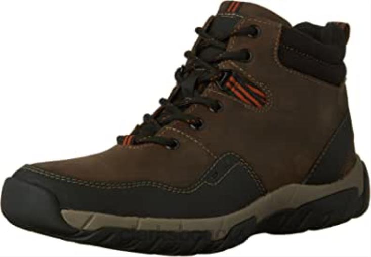 Clarks 0DX8L2335 botas chukka wallbeck top para hombre cuero marrón clarks hombres cuero marrón