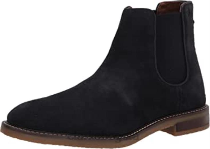 Clarks 0DX8L1461 bota chelsea jaxen para hombre clarks ante azul marino hombres gamuza azul marino