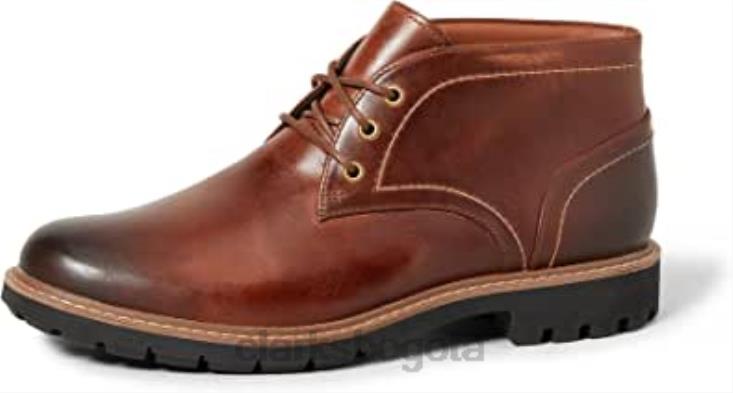 Clarks 0DX8L2227 Botas Chelsea batcombe lo de Lea Clarks en marrón tostado oscuro hombres marrón oscuro bronceado lea