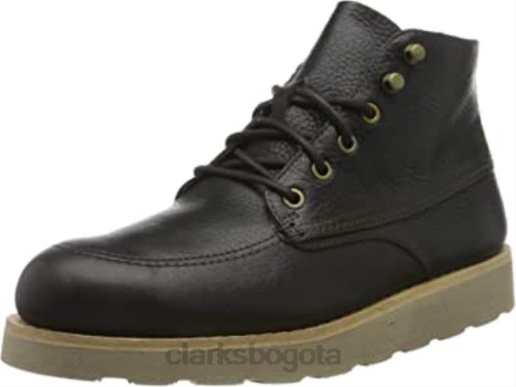 Clarks 0DX8L1298 Botas moteras clarks trace quest para hombre marrón marrón oscuro lea marrón oscuro lea hombres marrón marrón oscuro pasto marrón oscuro marrón oscuro