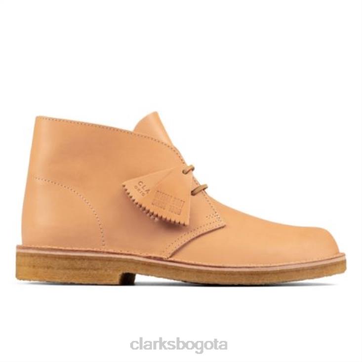 Clarks 0DX8L4365 bota desierto clarks natural veg tan hombres bronceado vegetal natural