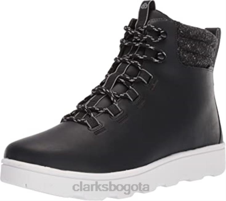 Clarks 0DX8L2992 Botín clarks step explore hi de hombre sintético negro hombres negro sintético