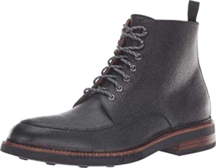 Clarks 0DX8L1937 botas clarks black interest leather whitman hi black interest cuero hombre hombres cuero de interés negro