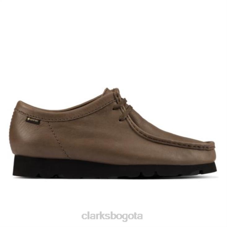 Clarks 0DX8L4408 clarks wallabee gtx cuero oliva hombres cuero oliva