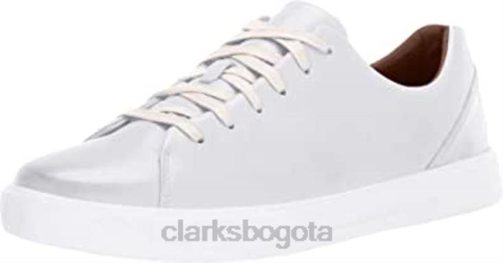 Clarks 0DX8L442 Zapatos Derby Clarks Un Costa Lace de cuero blanco para hombre. hombres cuero blanco