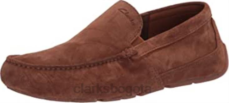 Clarks 0DX8L2508 Mocasines estilo Markman Pladriving de gamuza cola para hombre clarks hombres gamuza cola