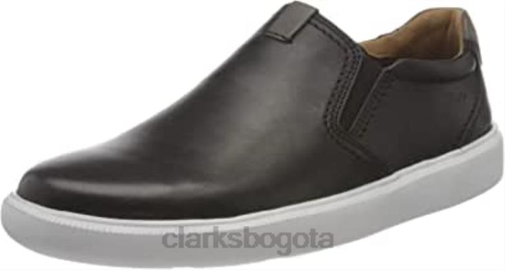 Clarks 0DX8L914 Mocasines Clarks Cambro Step para hombre negro hombres cuero negro