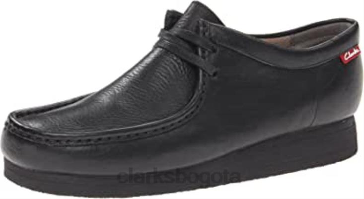 Clarks 0DX8L2337 clarks cuero negro hombre padmore ii lo padmore ii lo hombres cuero negro