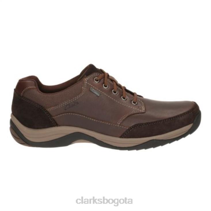 Clarks 0DX8L4488 caoba ny clarks baystone go gtx hombres caoba