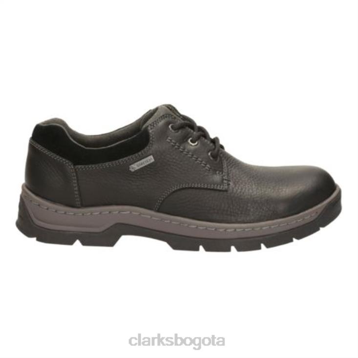 Clarks 0DX8L4512 clarks stantenwalk gtx cuero negro hombres cuero negro