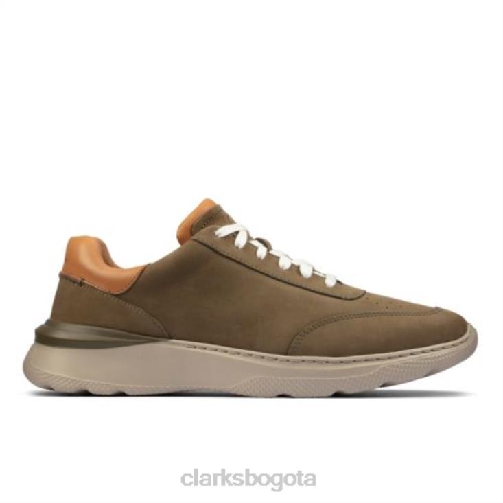 Clarks 0DX8L4531 clarks sprint lite lace nubuck oliva hombres nubuck oliva