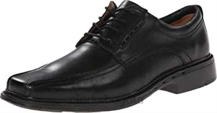 Clarks 0DX8L1256 Clarks Oxford Unkenneth desestructurados para hombre negros hombres negro