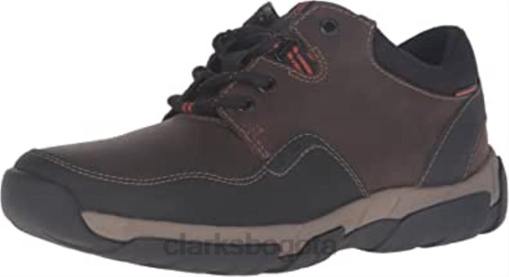 Clarks 0DX8L1468 clarks oxford walbeck edge hombre cuero impermeable marrón hombres cuero impermeable marrón