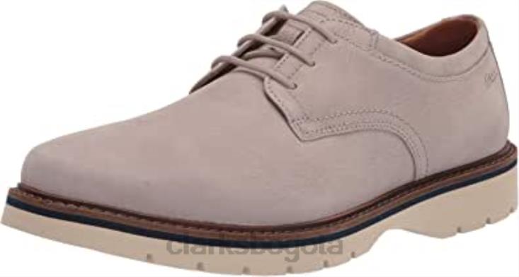 Clarks 0DX8L1679 bayhill plaoxford clarks piedra nubuck para hombre hombres nubuck de piedra