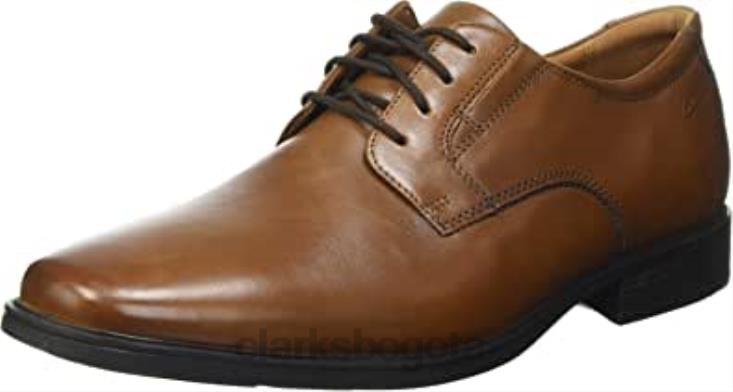 Clarks 0DX8L2381 clarks tilden plaoxford marrón hombre hombres marrón