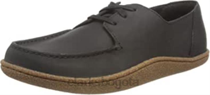 Clarks 0DX8L720 Clarks Pilton Lace Oxford de nobuk negro para hombre hombres nubuck negro