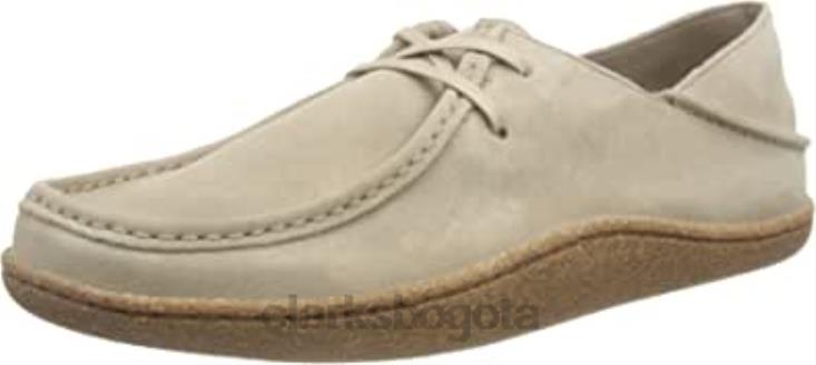Clarks 0DX8L787 Clarks Piltonwallabee Oxford de gamuza color arena para hombre hombres gamuza arena