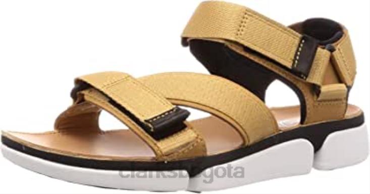 Clarks 0DX8L1647 sandalias tricove sun con tira en el tobillo para hombre clarks brown tan combi hombres combinación marrón tostado