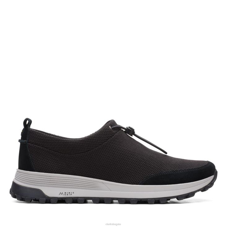 Clarks 0DX8L3756 clarks atl trek vibe sintéticos negros hombres negro sintético