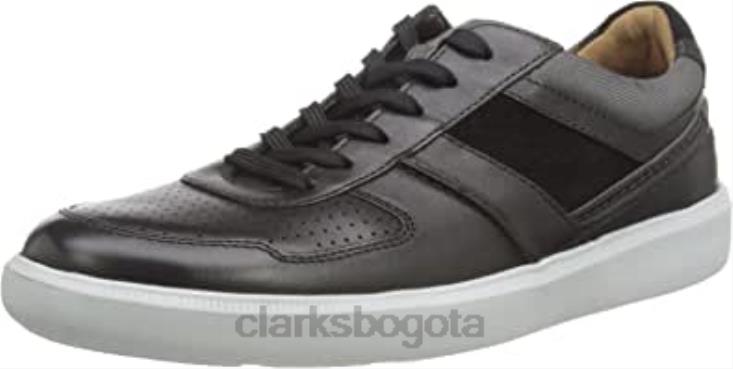 Clarks 0DX8L2070 zapatillas cambro race hombre negras combi clarks hombres combinado negro