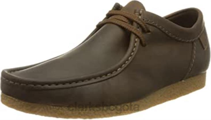Clarks 0DX8L395 zapatillas clarks shacre wallabee ii run para hombre hombres cera de abejas