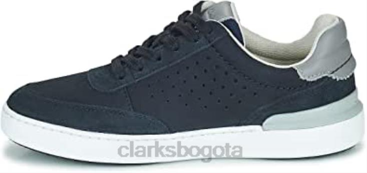 Clarks 0DX8L73 Zapatilla Clarks Court Lite Tor para hombre en color azul marino hombres