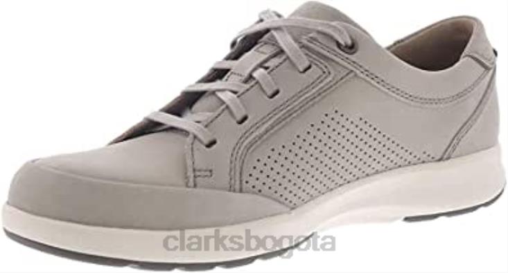Clarks 0DX8L99 Zapatilla clarks un trail form de nobuk piedra para hombre hombres nubuck de piedra
