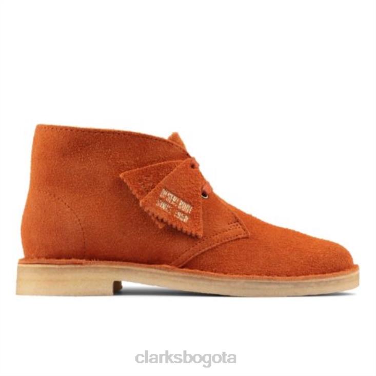 Clarks 0DX8L4173 bota desierto clarks ginger ante mujer gamuza jengibre