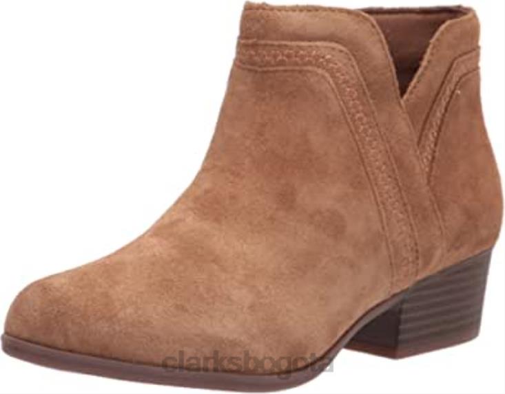 Clarks 0DX8L1834 Botín clarks adreena facilidad para mujer caqui oscuro mujer caqui oscuro
