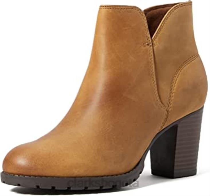 Clarks 0DX8L1470 botas holgadas verona trish para mujer marrón clarks mujer marrón