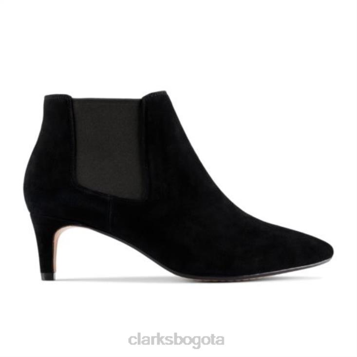 Clarks 0DX8L4224 clarks laina 55 bota 2 de gamuza negra mujer ante negro