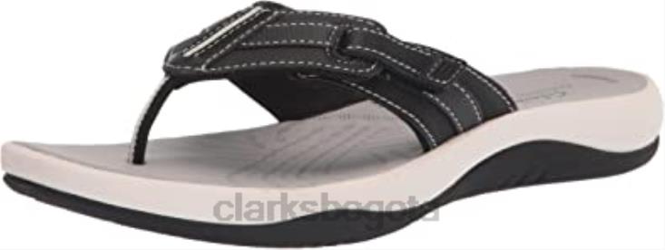 Clarks 0DX8L2664 Chanclas clarks mujer sunmaze daisy sintetica negro mujer negro sintético