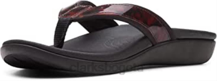 Clarks 0DX8L910 clarks brio sol chanclas carey para mujer mujer carey