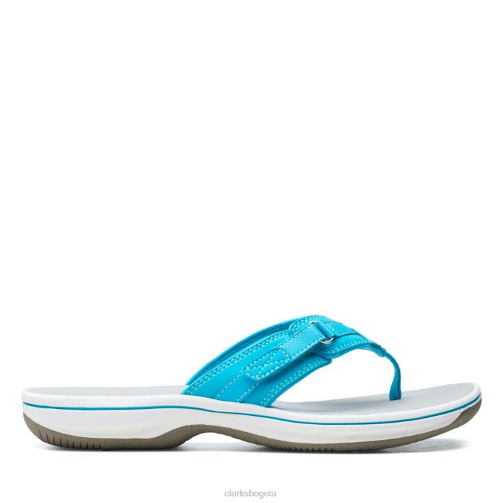 Clarks 0DX8L6407 brisa del mar aqua sintético clarks aqua sintético mujer agua sintética