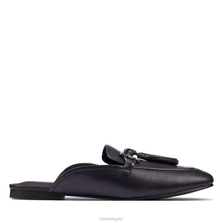 Clarks 0DX8L6470 Adornos pure2 cuero negro clarks de cuero negro mujer cuero negro