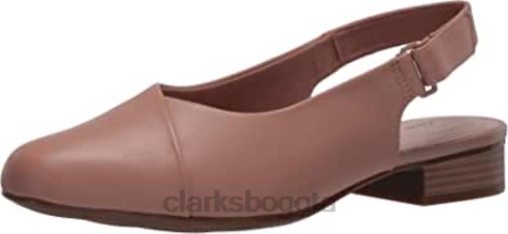 Clarks 0DX8L1040 Mocasines clarks juliet pull de piel praliné para mujer mujer cuero praliné