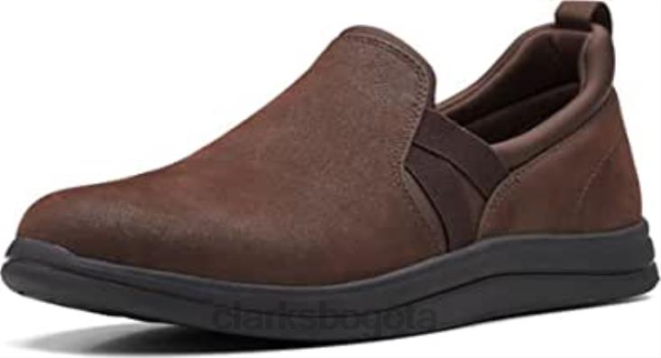 Clarks 0DX8L174 mocasín bali brise mujer plano marrón sintético clarks mujer marrón sintético