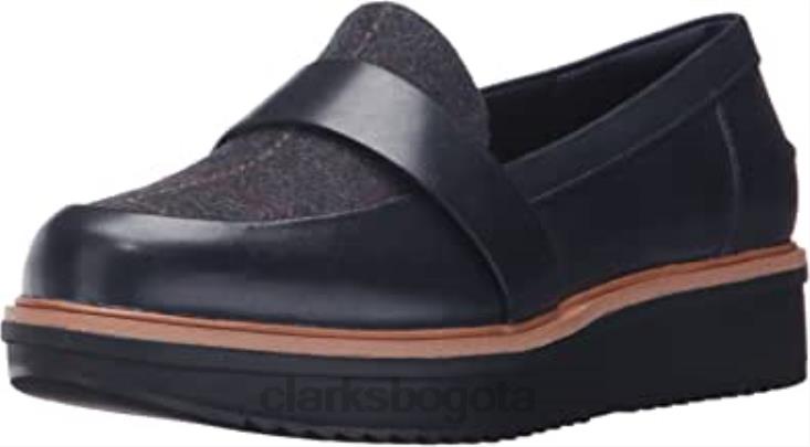Clarks 0DX8L2385 mocasines clarks teadale elsa pen ny para mujer mujer