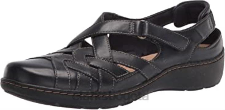 Clarks 0DX8L2925 mocasín cora dream mujer plano clarks cuero marino mujer cuero azul marino