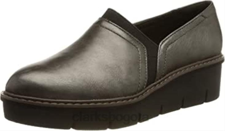 Clarks 0DX8L1258 Zapatos clarks airabell mid para mujer gun metal mujer pistola de metal