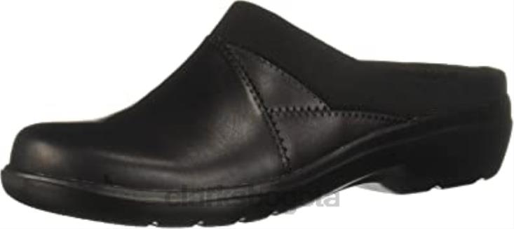Clarks 0DX8L2765 zueco sashlyn mujer clarks cuero negro mujer cuero negro