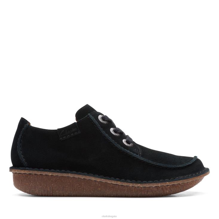 Clarks 0DX8L3425 clarks black sde fun ny sueño mujer negro