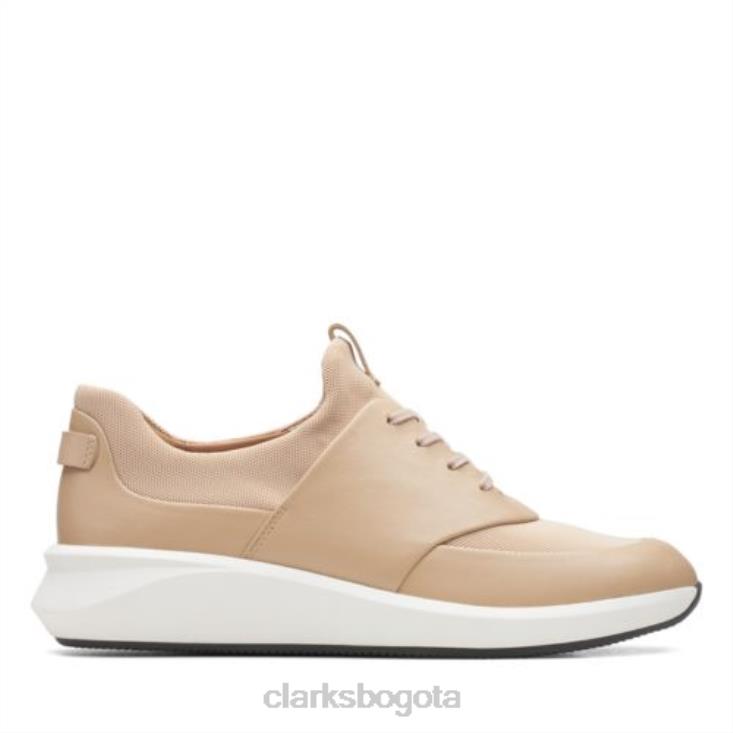 Clarks 0DX8L3913 clarks taupe combi un rio lace mujer combinación color topo