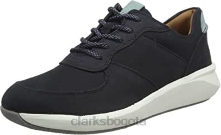 Clarks 0DX8L965 zapatos clarks un rio sprint para mujer nubuck azul marino mujer nubuck azul marino