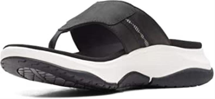 Clarks 0DX8L241 Sandalia clarks black comb wave sea mujer mujer peine negro