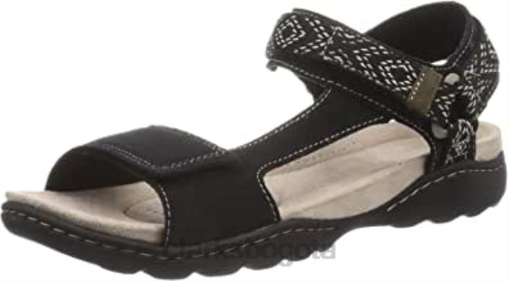 Clarks 0DX8L984 Sandalia sde clarks amanda step negra para mujer mujer negro