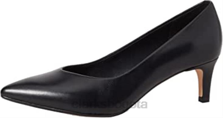 Clarks 0DX8L1031 zapatos de salón laina 55 court para mujer clarks negro mujer negro